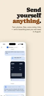 Send yourself anything